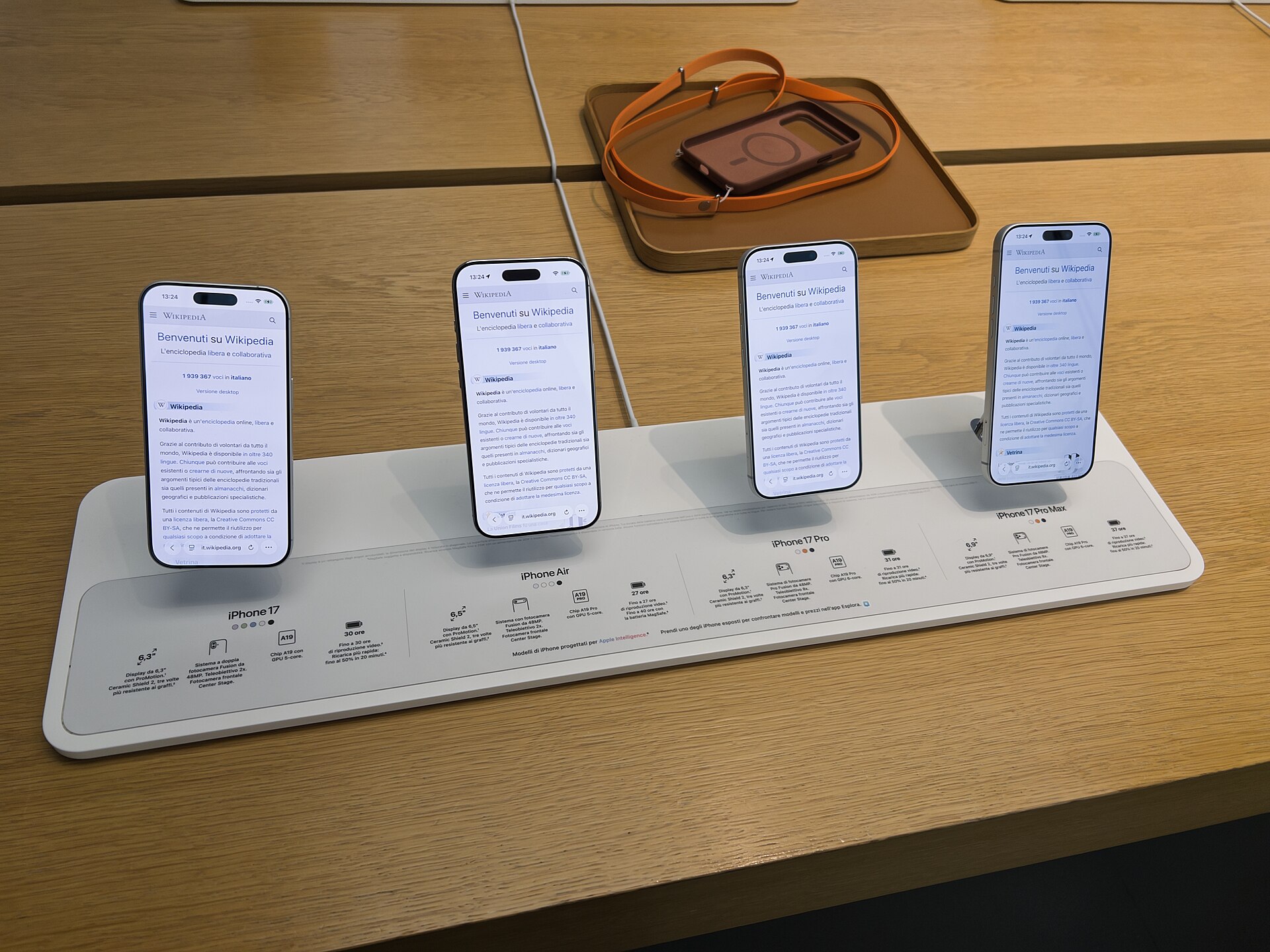 The iPhone 17 lineup — iPhone 17, Air, Pro and Pro Max